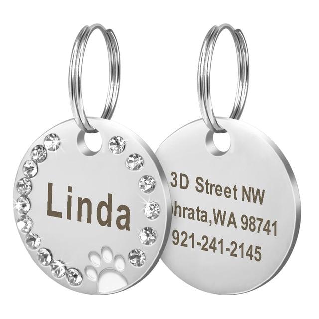 Cat ID Tags Personalized