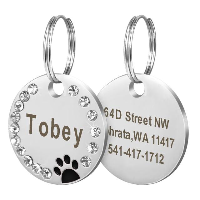 Cat ID Tags Personalized