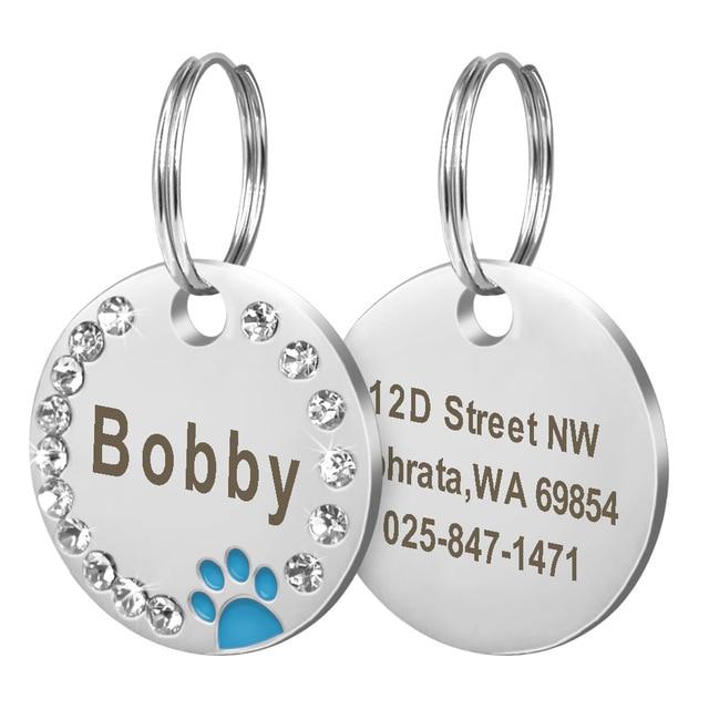 Cat ID Tags Personalized