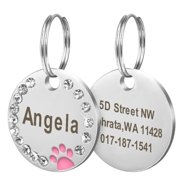 Cat ID Tags Personalized