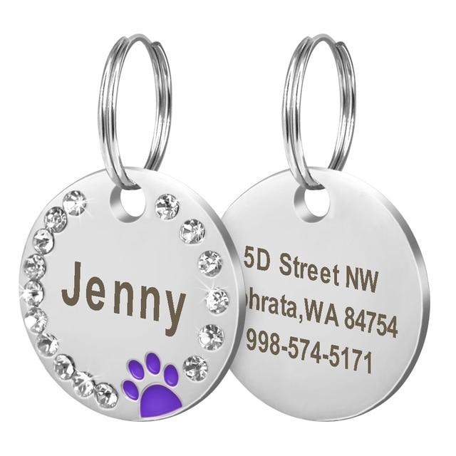 Cat ID Tags Personalized