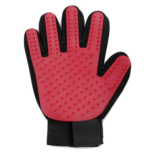 Silicone Pet Grooming Glove For Cats