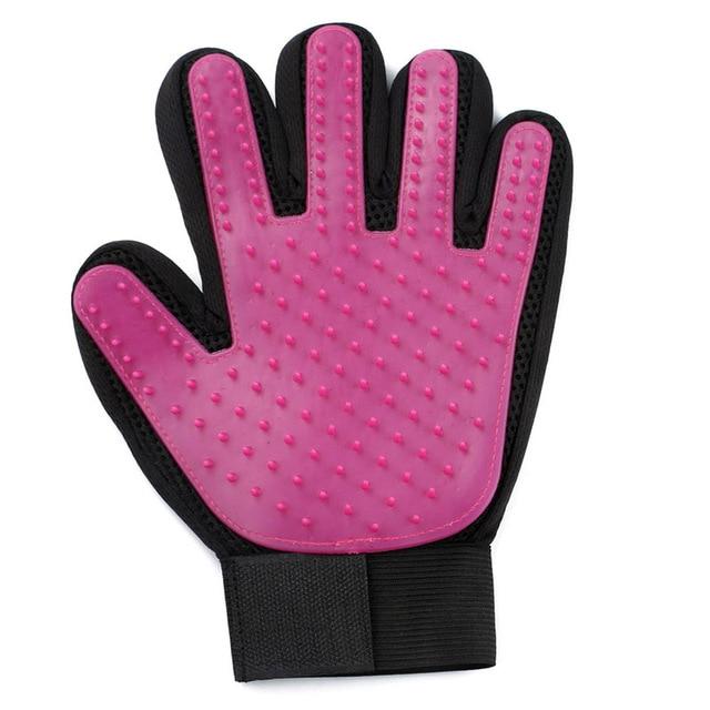 Silicone Pet Grooming Glove For Cats