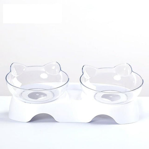 Pet Cat Drinking Feeding Bowl