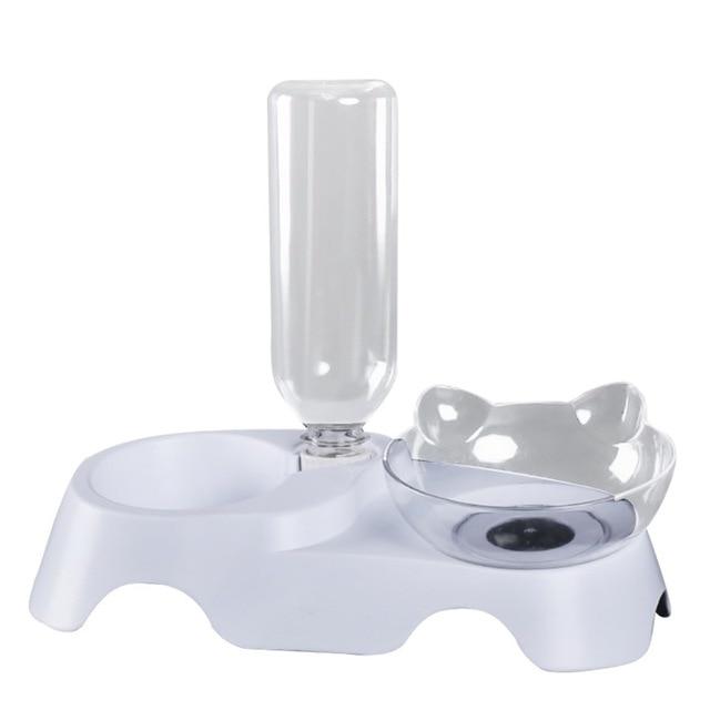 Pet Cat Drinking Feeding Bowl