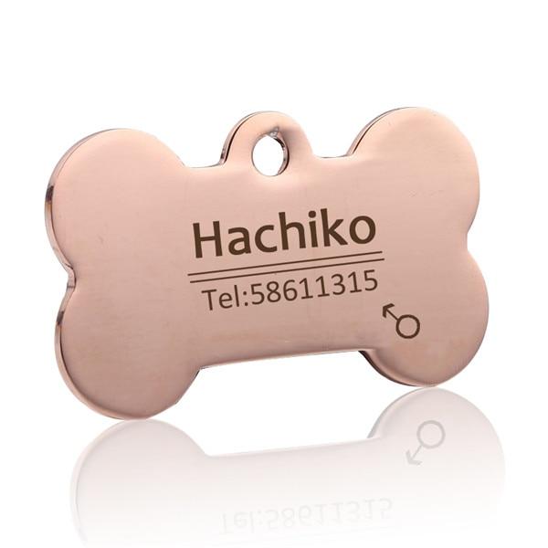 YVYOO Free engraving Pet Dog Cat Accessories Dog Tags