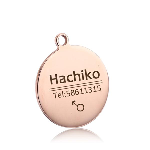 YVYOO Free engraving Pet Dog Cat Accessories Dog Tags