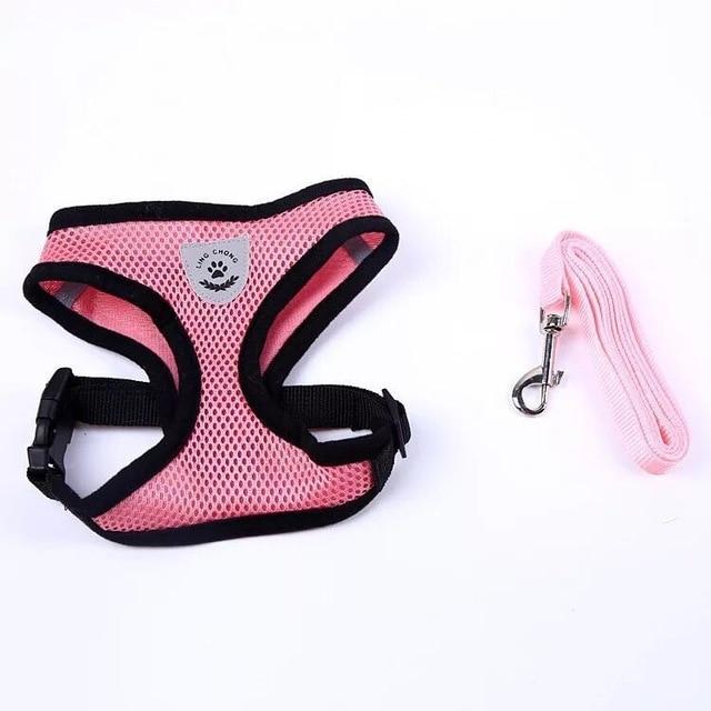 Adjustable Cat Vest Leash