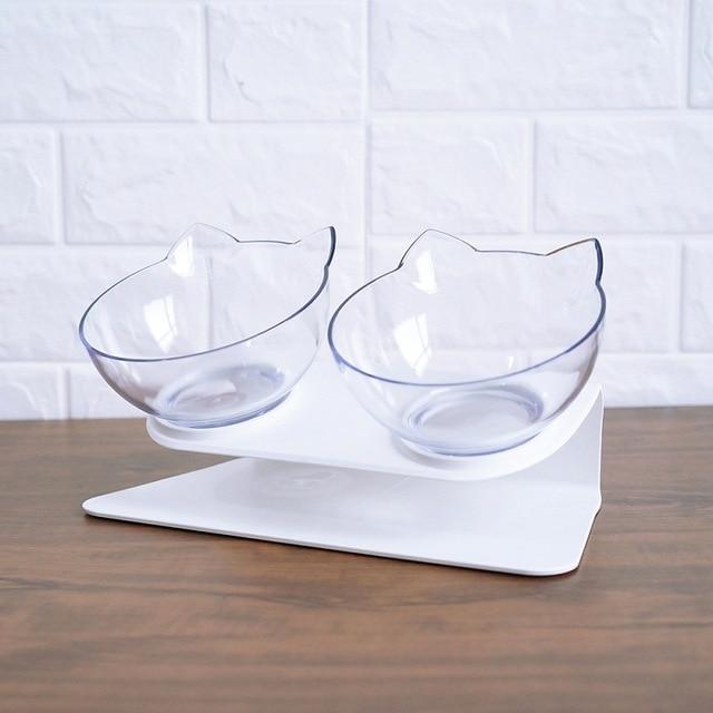 Non-slip Cat Bowls Double Bowls